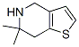 Thieno[3,2-c]pyridine, 4,5,6,7-tetrahydro-6,6-dimethyl- (9ci) Structure,189019-57-6Structure