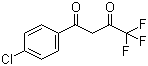 1-(4-Chlorophenyl)-4,4,4-trifluoro-1,3-butanedione Structure,18931-60-7Structure