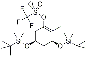 (3S,5s)-3,5-bis(tert-butyldimethylsilyloxy)-2-methyl-1-cyclohexen-1-ol 1-trifluoromethanesulfonate Structure,189894-13-1Structure