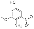 2-Methoxy-6-nitro-benzenamine,monohydrochloride Structure,189999-06-2Structure