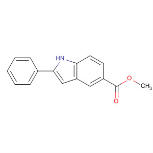 Methyl 2-phenyl-1h-indole-5-carboxylate Structure,190071-25-1Structure