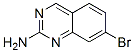 2-Amino-7-bromoquinazoline Structure,190274-15-8Structure