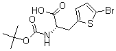 (S)-N-Boc-2-(5-bromothienyl)-alanine Structure,190319-95-0Structure