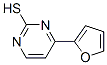 4-(2-Furyl)-2-pyrimidinethiol Structure,190579-95-4Structure