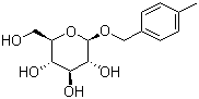 (4-Methylphenyl)methyl beta-d-glucopyranoside Structure,190595-25-6Structure