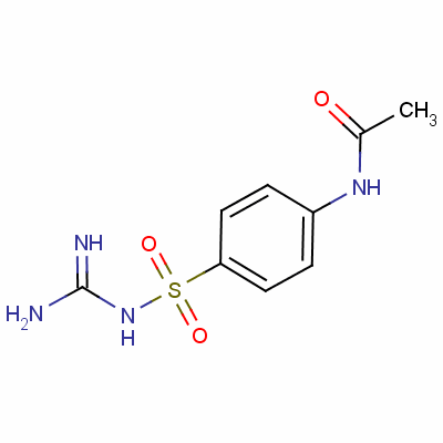 Acetamide,n-[4-[[(aminoiminomethyl)amino]sulfonyl]phenyl]- Structure,19077-97-5Structure