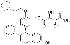 Lasofoxifene tartrate Structure,190791-29-8Structure