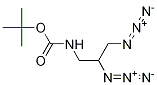 (2,3-二叠氮基丙基)-氨基甲酸1,1-二甲基乙酯结构式_190840-29-0结构式