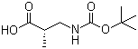 Boc-s-3-aminoisobutyric acid Structure,190897-47-3Structure