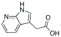 1H-Pyrrolo[2,3-b]pyridine-3-acetic acid Structure,1912-42-1Structure