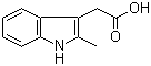 2-Methylindole-3-acetic acid Structure,1912-43-2Structure