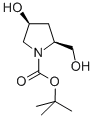 (2S,4s)-tert-butyl 4-hydroxy-2-(hydroxymethyl)pyrrolidine-1-carboxylate Structure,191280-88-3Structure