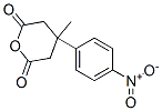 4-Methyl-4-(4-nitrophenyl)-dihydro-3H-pyran-2,6-dione Structure,19244-22-5Structure