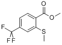 Methyl 4-(trifluoromethyl)-2-(methylthio)benzoate Structure,192805-69-9Structure