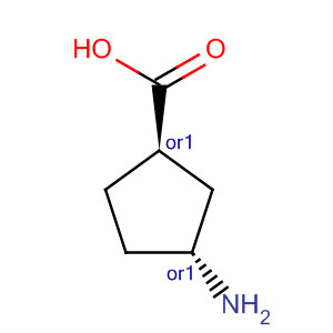 反式-3-氨基环戊烷羧酸结构式_19297-28-0结构式