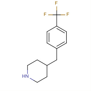 4-(4-(Trifluoromethyl)benzyl)piperidine Structure,192990-03-7Structure