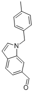 1-(4-Methylbenzyl)-1H-indole-6-carbaldehyde Structure,192997-34-5Structure