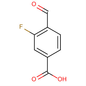 3-Fluoro-4-formylbenzoic acid Structure,193290-80-1Structure