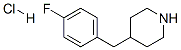 4-(4-Fluorobenzyl)piperidine hydrochloride Structure,193357-52-7Structure