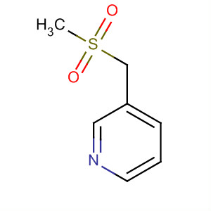 3-[(Methylsulfonyl)methyl]pyridine Structure,19370-06-0Structure