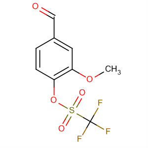 4-Formyl-2-methoxyphenyl trifluoromethanesulfonate Structure,194018-68-3Structure