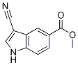 Methyl 3-cyano-1h-indole-5-carboxylate Structure,194490-33-0Structure