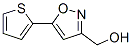 (5-(thiophen-2-yl)isoxazol-3-yl)methanol Structure,194491-44-6Structure