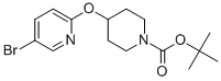 Tert-butyl 4-[(5-bromopyridin-2-yl)oxy]piperidine-1-carboxylate Structure,194668-49-0Structure