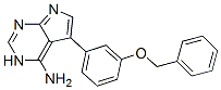 5-(3-(Benzyloxy)phenyl)-3H-pyrrolo[2,3-d]pyrimidin-4-amine Structure,194787-36-5Structure