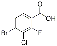 2-氟-3-氯-4-溴苯甲酸结构式_194804-94-9结构式