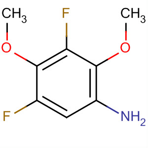 2,4-Dimethoxy-3,5-difluorobenzenamine Structure,195136-67-5Structure