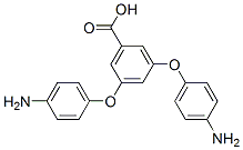 3,5-双(4-氨基苯氧基)苯甲酸结构式_195189-45-8结构式