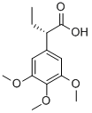 (S)-2-(3,4,5-trimethoxyphenyl)butyricacid Structure,195202-08-5Structure