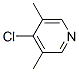 4-Chloro-3,5-dimethylpyridine Structure,19524-10-8Structure