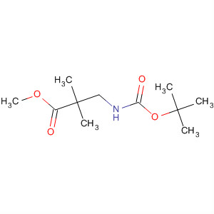 Methyl 3-(tert-butoxycarbonyl)-2,2-dimethylpropanoate Structure,195387-08-7Structure