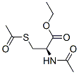 S,N-Diacetyl-L-cysteine ethyl ester Structure,19547-89-8Structure