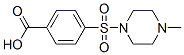 4-[(4-Methylpiperazin-1-yl)sulfonyl]benzoic acid Structure,19580-36-0Structure