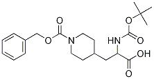 3-(1-Cbz-4-piperidyl)-2-(boc-amino)propanoic acid Structure,195877-90-8Structure