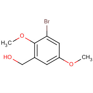 3-Bromo-2,5-dimethoxybenzyl alcohol Structure,196302-51-9Structure