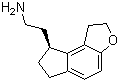 2H-Indeno[5,4-b]furan-8-ethanamine, 1,6,7,8-tetrahydro-, (8S)- Structure,196597-81-6Structure