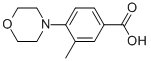 3-Methyl-4-(4-morpholinyl)benzoic acid Structure,197445-65-1Structure