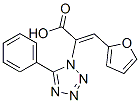 (2Z)-3-(2-furyl)-2-(5-phenyl-1h-tetrazol-1-yl)acrylic acid Structure,19747-13-8Structure