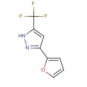 3-(2-Furanyl)-5-(trifluoromethyl)-1h-pyrazole Structure,197507-85-0Structure