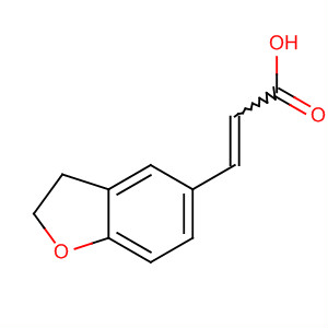 3-(2,3-Dihydrobenzofuran-5-yl)-2-propenoic acid Structure,198707-57-2Structure