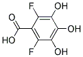(9ci)-2,6-二氟-3,4,5-三羟基-苯甲酸结构式_198832-21-2结构式