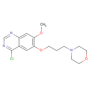 4-Chloro-7-methoxy-6-(3-morpholinopropoxy)quinazoline Structure,199327-59-8Structure