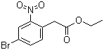 Benzeneacetic acid, 4-bromo-2-nitro-, ethyl ester Structure,199328-35-3Structure