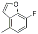 (9ci)-7-氟-4-甲基-苯并呋喃结构式_199391-57-6结构式