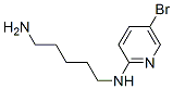 2-N-(5-aminopentyl)-amino-5-bromopyridine Structure,199522-81-1Structure