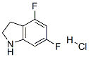 4,6-Difluoroindoline Structure,199526-98-2Structure